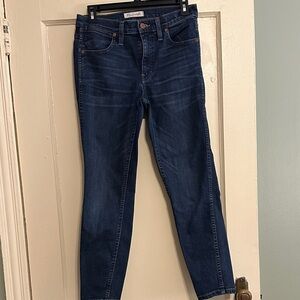 Madewell 9” High Rise Skinny Crop | Size 27